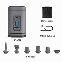 LUMIPUMP – Mini Rechargeable Air Pump with Built-In LED Illumination