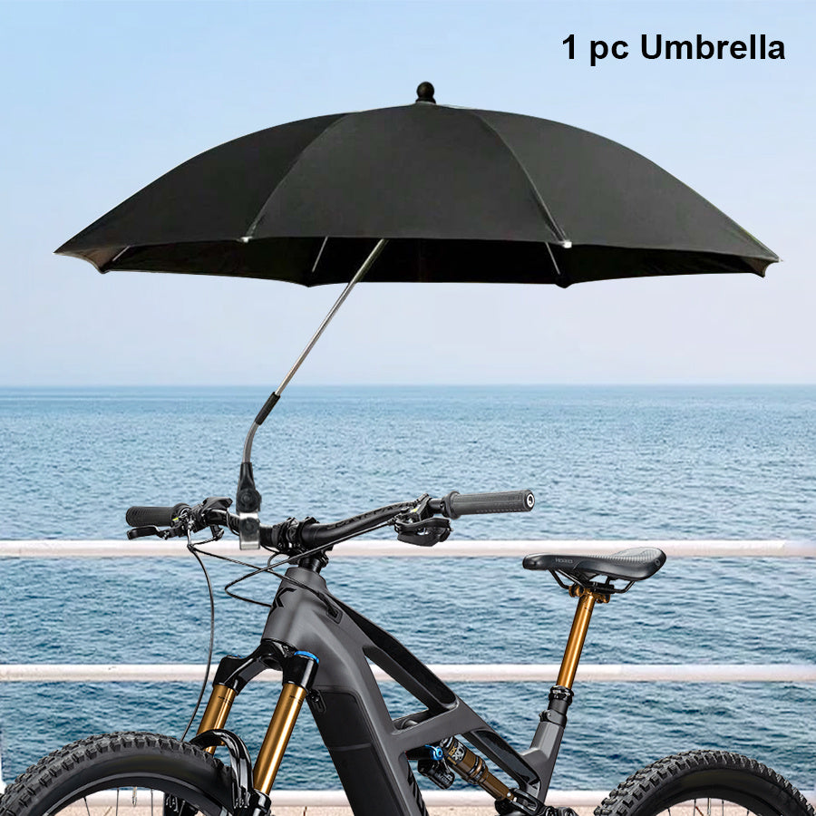SHADEFLOW – Portable Beach Chair Umbrella with 360° Adjustable Rotation