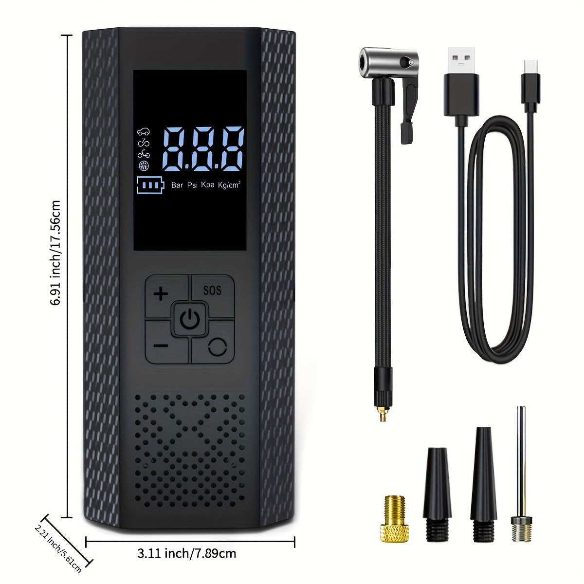 AEROFORCE – Portable Cordless Tire Inflator