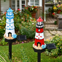 LIGHTHAVEN – Solar Outdoor Lighthouse Decorative Garden Lamp