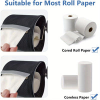 HONEYLIVA – Honeycomb Toilet Paper Holder with Durable Fabric Cover