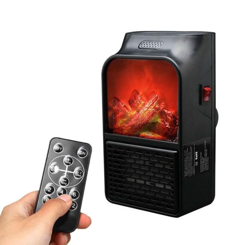 EMBERCOVE – Electric Fireplace Heater for Cozy Personal Comfort