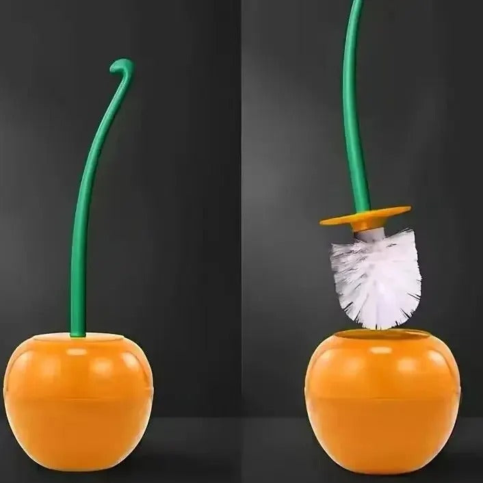 CHERRICLEAN – Cherry Shape Toilet Brush Holder Set