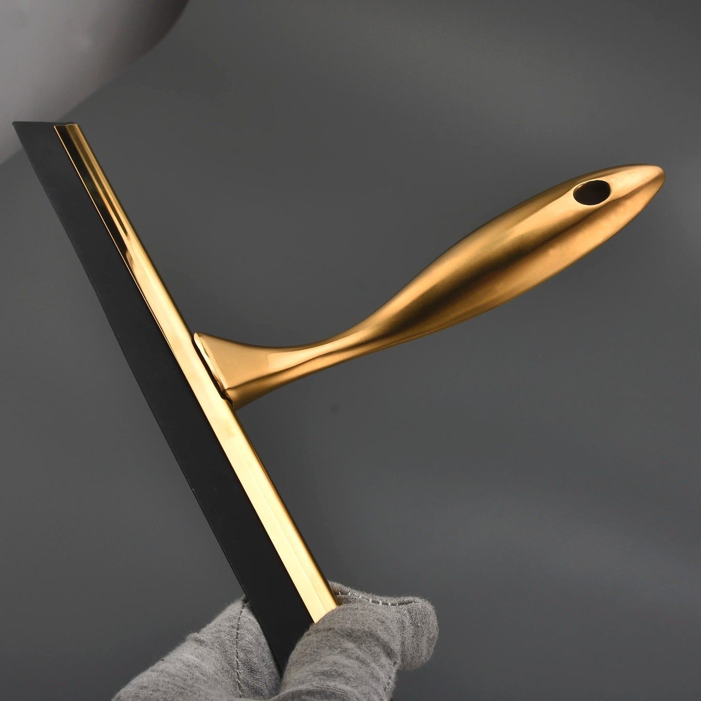 GOLDWIPE – Stainless Steel Shower Squeegee Cleaner