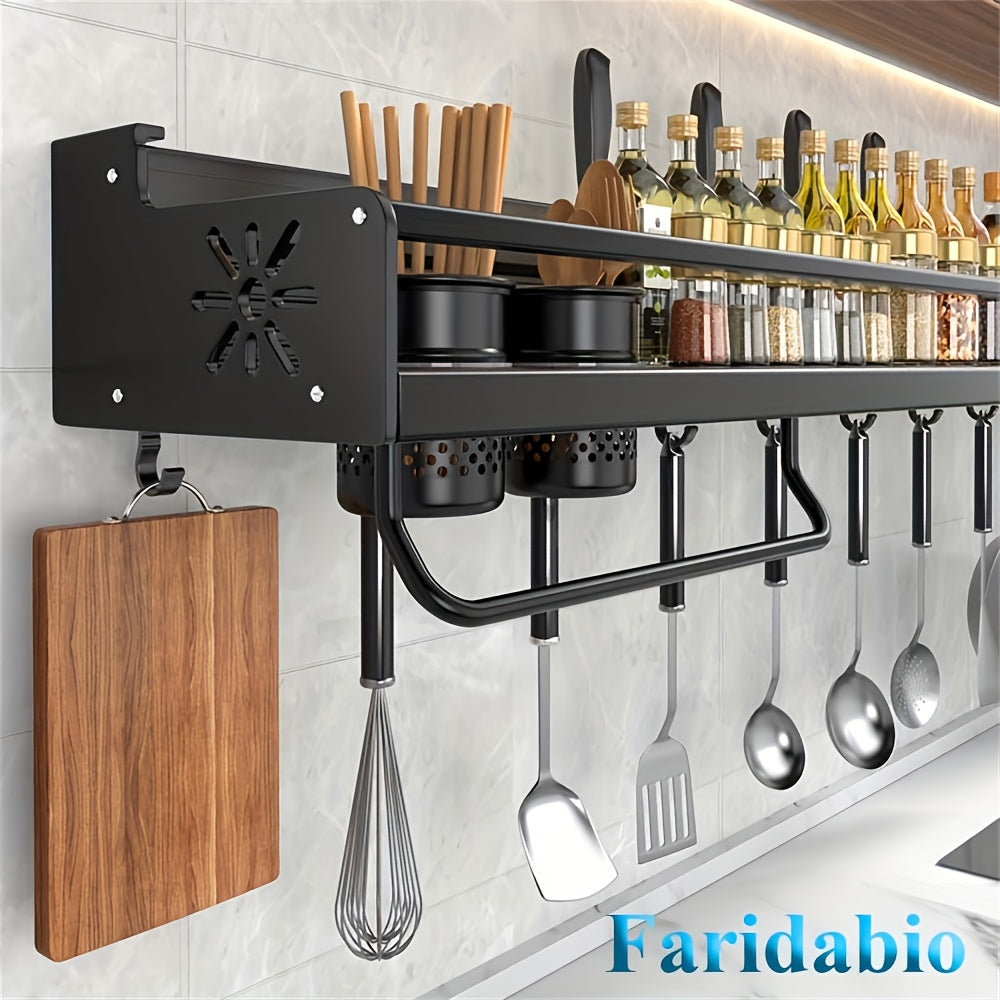 WALLCHEF – Wall Mounted Kitchen Organizer Rack