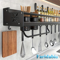 WALLCHEF – Wall Mounted Kitchen Organizer Rack