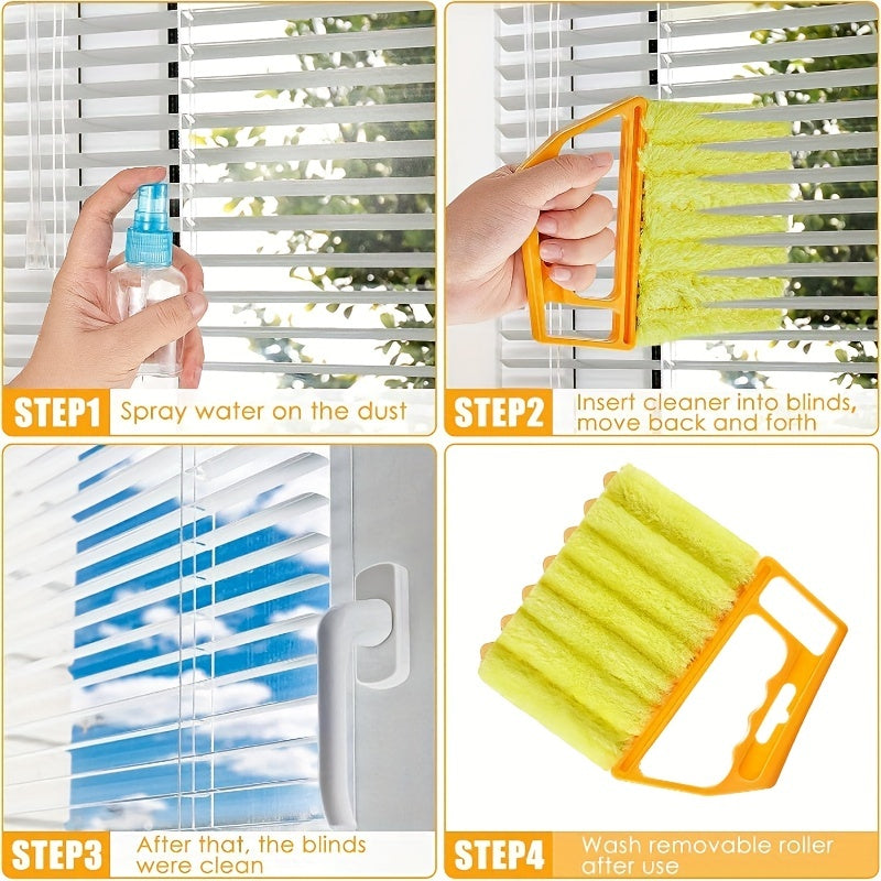 BLINDSWEEP – Washable Microfiber Window & Blinds Cleaning Brush