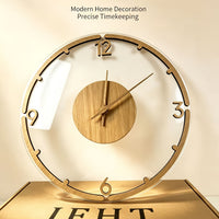 Nordwood 30 cm Minimalist Wooden Acrylic Wall Clock