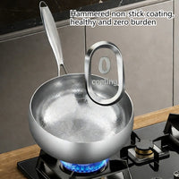 STIRLIVA – Hammered Deep Skillet for Induction & Gas Stoves