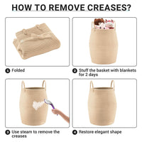 CLOTHVAULT – Dirty Clothes Storage Bag Space-Saving Design