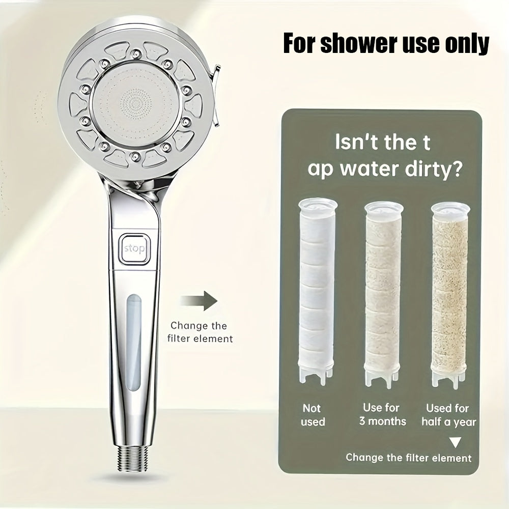 AQUASWIVEL - High-Pressure Rainfall Shower System with Swivel Control 4