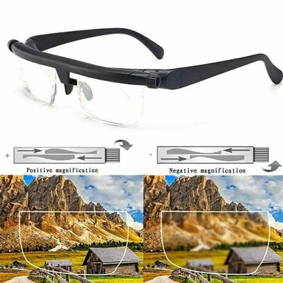 Adjustable Focus Glasses - Customizable Vision for All Distances, No Prescription Needed 3