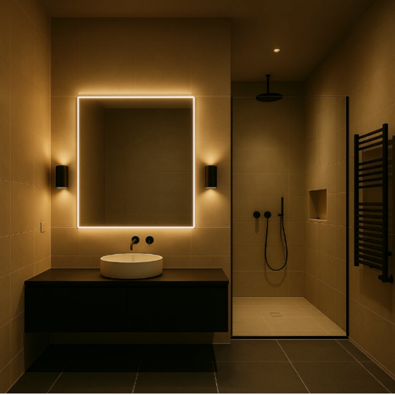 EVENINGLOW – Lampada da parete con spina e sensore giorno-notte per un'illuminazione delicata