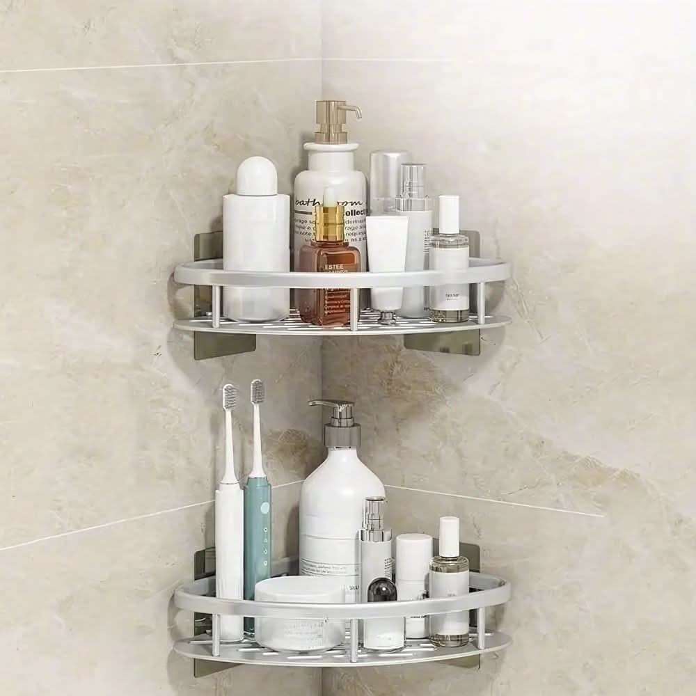 SHOWERIX – No-Drill Shower Shelf for Easy Bathroom Organization