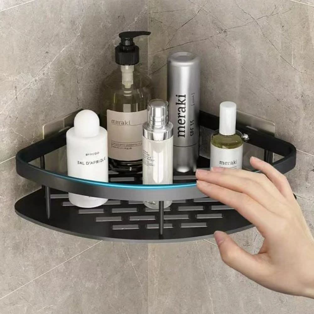 SHOWERIX – No-Drill Shower Shelf for Easy Bathroom Organization