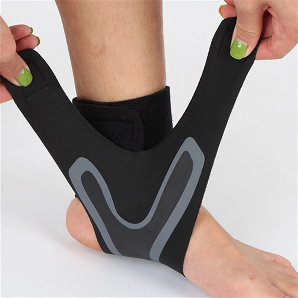 AnkleGuard - Adjustable Ankle Compression Sleeve for Pain Relief & Stability 0