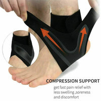 AnkleGuard - Adjustable Ankle Compression Sleeve for Pain Relief & Stability 2