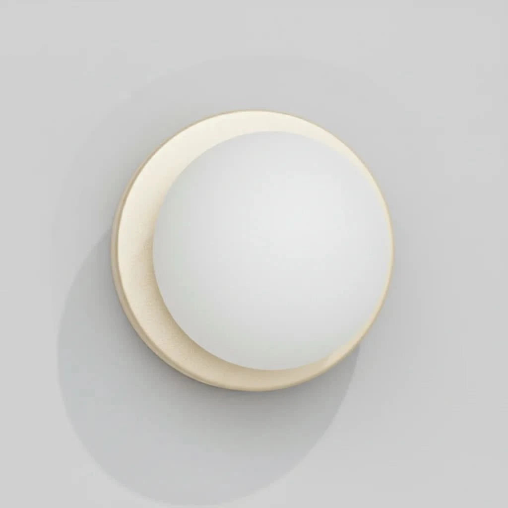 LUNARIS – LED Ball Wall Sconce for Serene Interior Glow