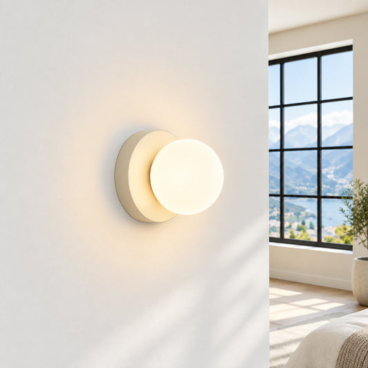 LUNARIS – LED-Kugel-Wandleuchte für ein beruhigendes Licht im Innenbereich