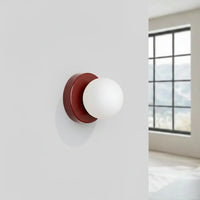 LUNARIS – LED Ball Wall Sconce for Serene Interior Glow
