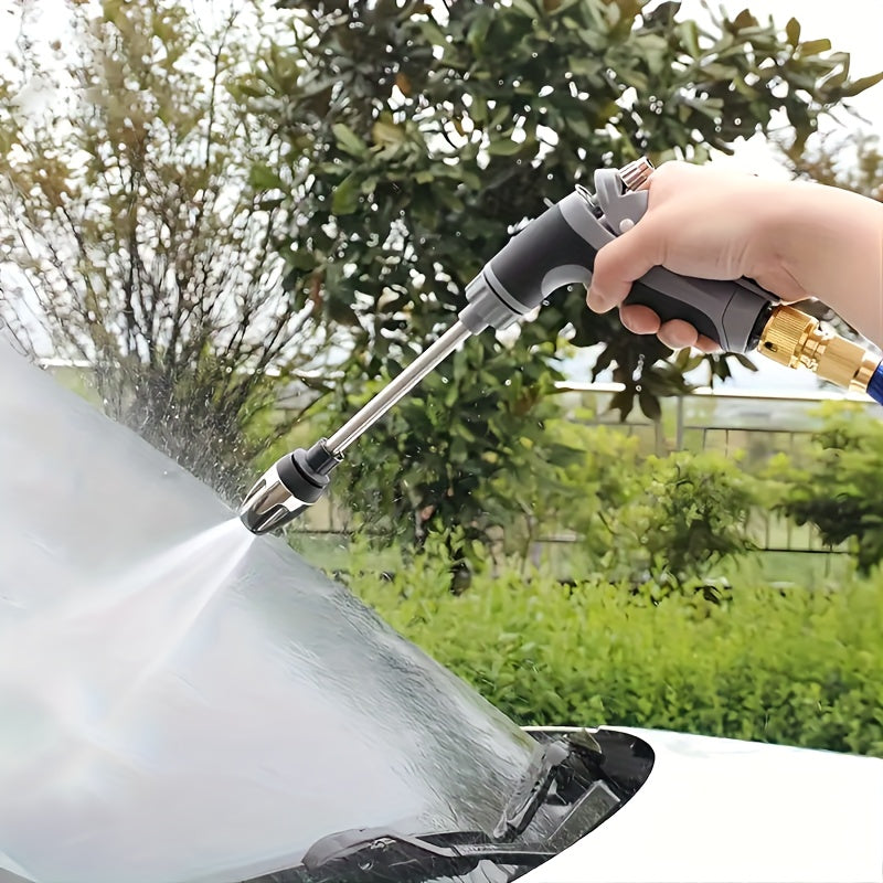 AquaBlast - High Pressure Garden Hose Nozzle Sprayer with Foam Cannon & Ergonomic Handle 2