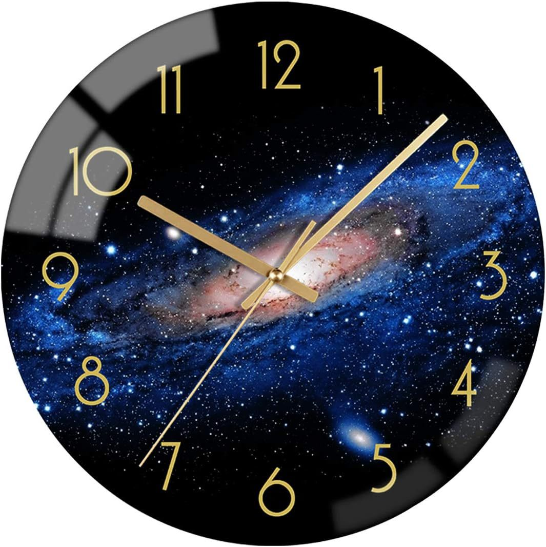 ArtGlass - Modern 12-Inch Wall Clock with Artistic Designs 1
