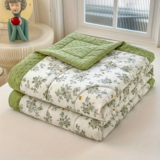 BLOOMCOOL - Lightweight Floral Summer Quilt for Breathable Comfort 0