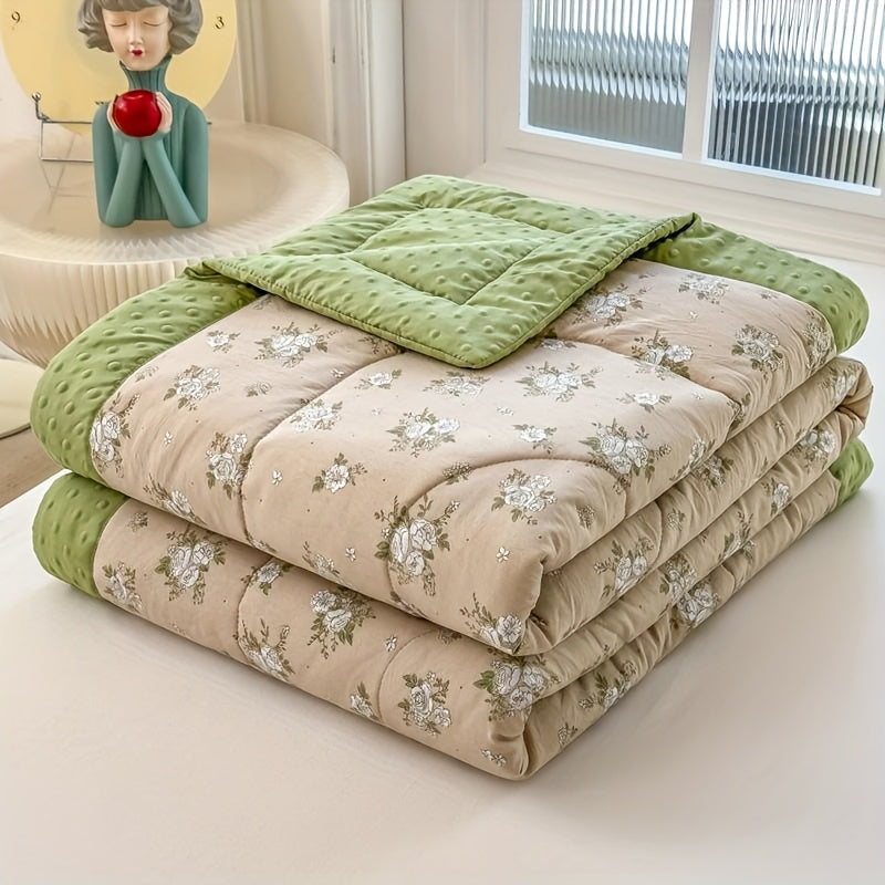 BLOOMCOOL - Lightweight Floral Summer Quilt for Breathable Comfort 6