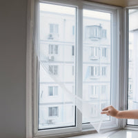 BUGMESH – Self-Adhesive Mosquito Window Net Kit 1