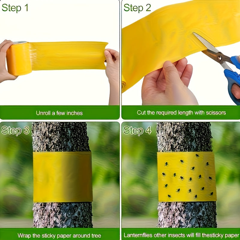 BUGSTRIP – Sticky Outdoor Insect Barrier Tape 6