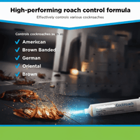 BUGVANTA - Powerful Cockroach Gel Bait for Indoor Infestations 4