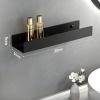 TIDYRAIL – Wall-Mounted Bathroom Shelf with Towel Rail for Everyday Organization