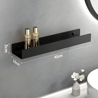 TIDYRAIL – Wall-Mounted Bathroom Shelf with Towel Rail for Everyday Organization
