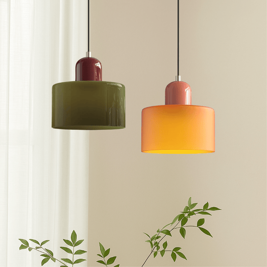 Bauhaus-Inspired Glass Pendant Light for Kitchen Island & Modern Spaces 1