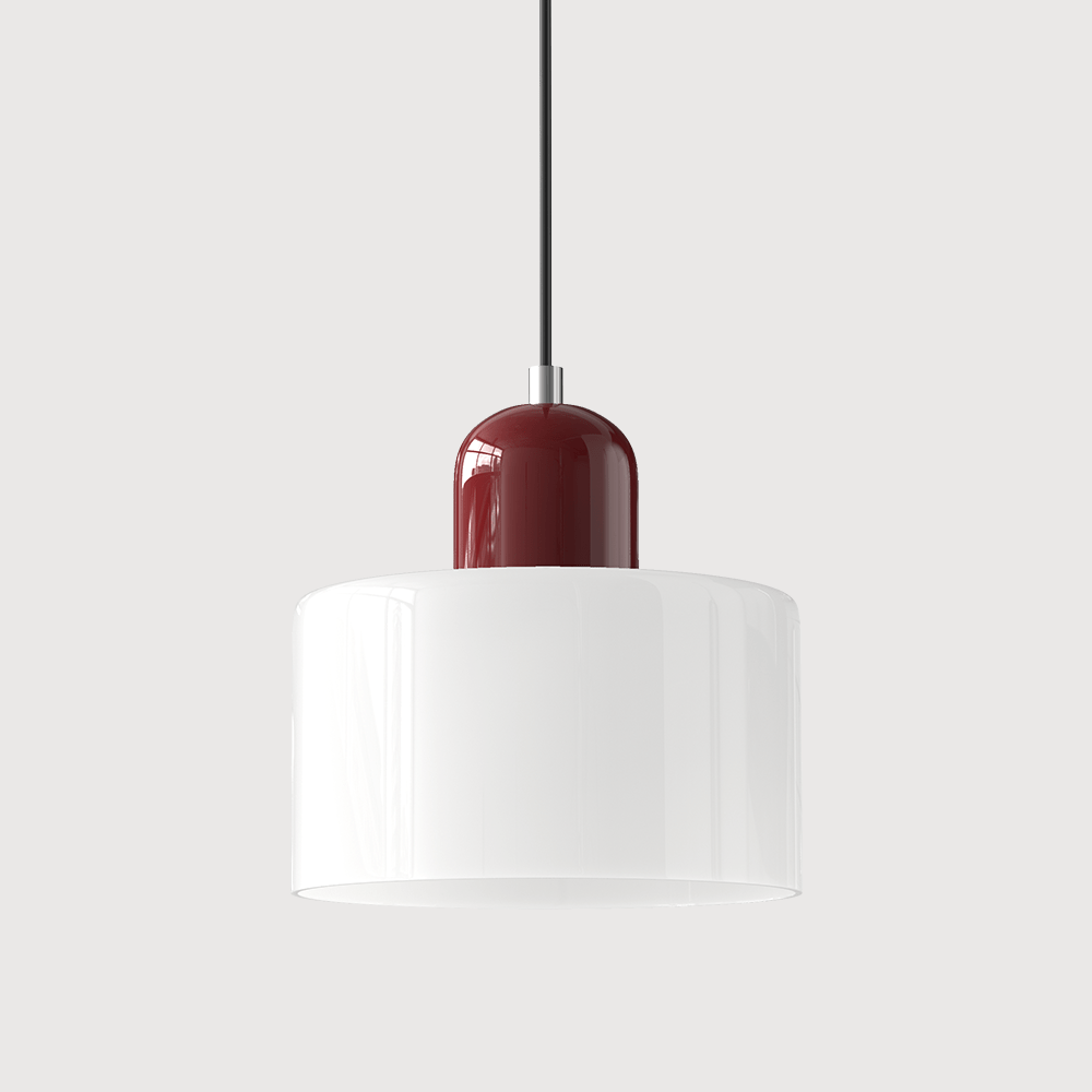 Bauhaus-Inspired Glass Pendant Light for Kitchen Island & Modern Spaces 12