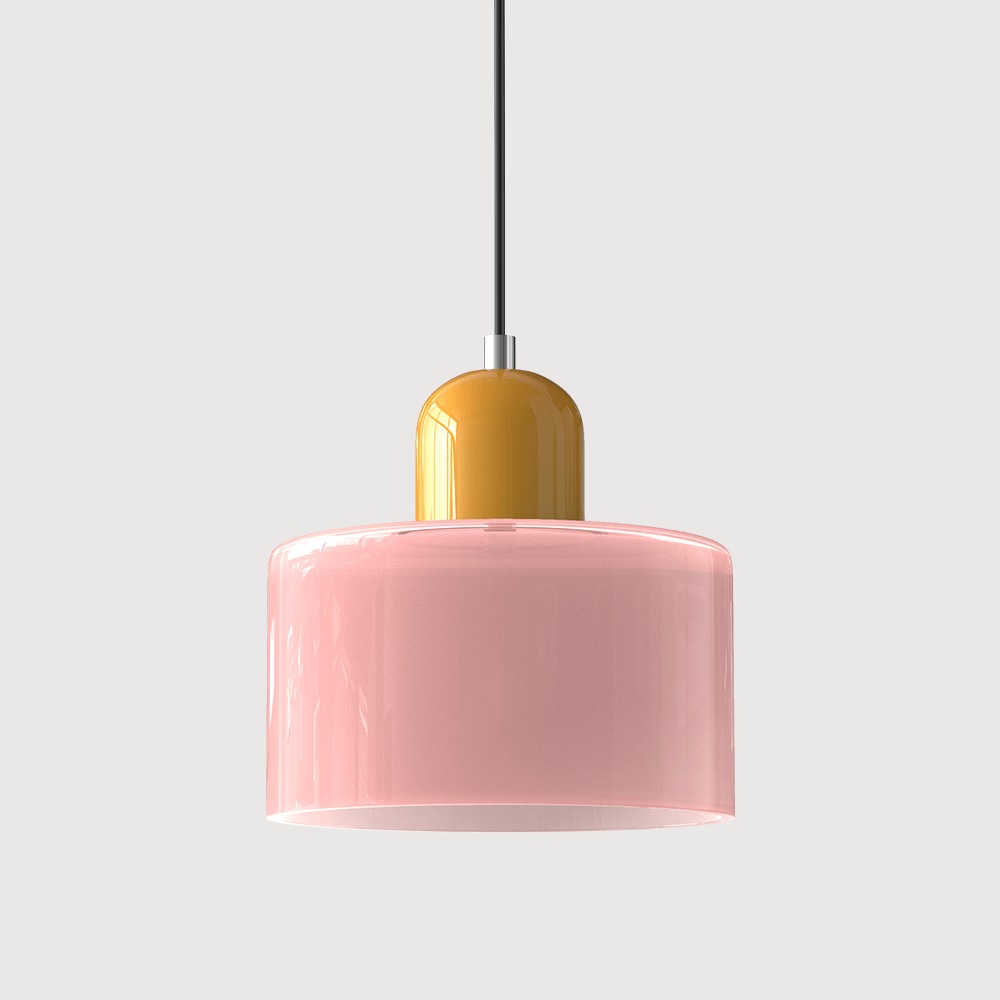 Bauhaus-Inspired Glass Pendant Light for Kitchen Island & Modern Spaces 14