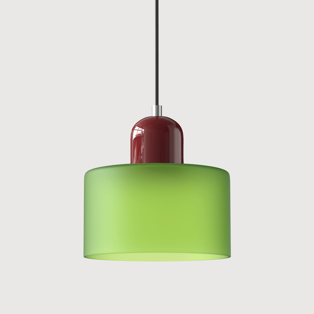 Bauhaus-Inspired Glass Pendant Light for Kitchen Island & Modern Spaces 16