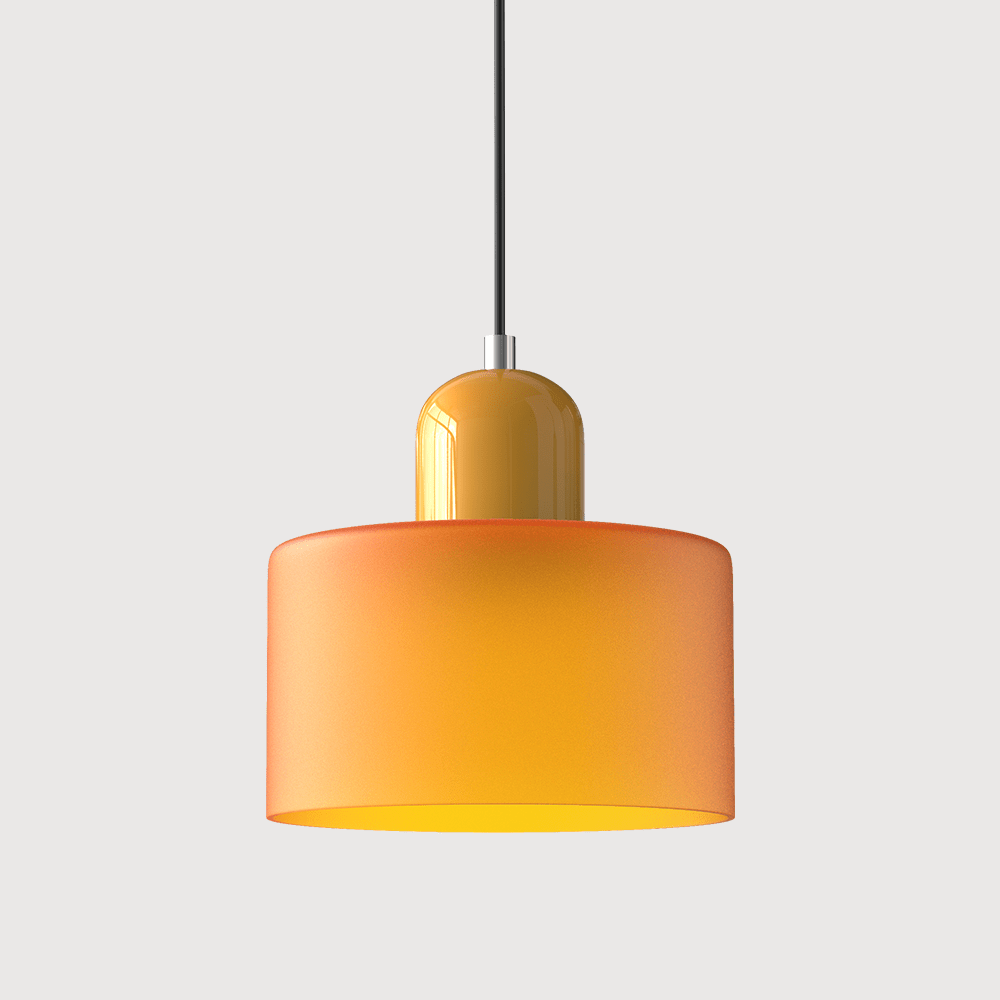 Bauhaus-Inspired Glass Pendant Light for Kitchen Island & Modern Spaces 30