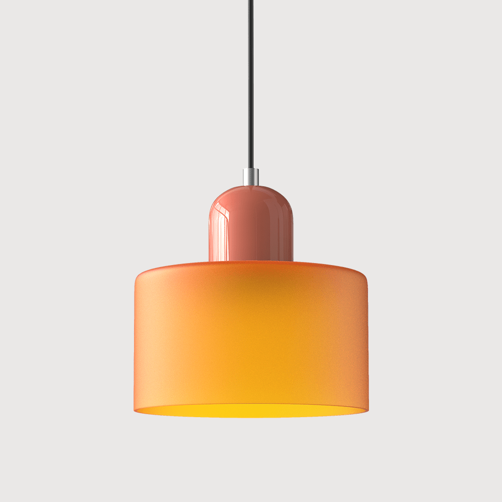 Bauhaus-Inspired Glass Pendant Light for Kitchen Island & Modern Spaces 36