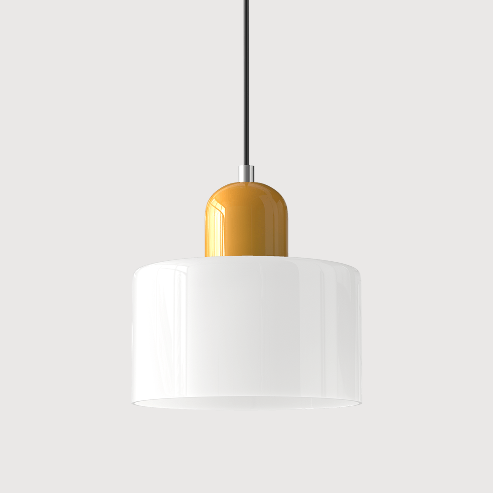 Bauhaus-Inspired Glass Pendant Light for Kitchen Island & Modern Spaces 40