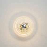 Bauhaus Style Water Ripple Glass Wall Sconce - Vintage Indoor Wall Lamp Lighting 6