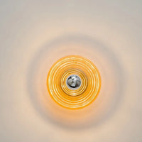 Bauhaus Style Water Ripple Glass Wall Sconce - Vintage Indoor Wall Lamp Lighting 8