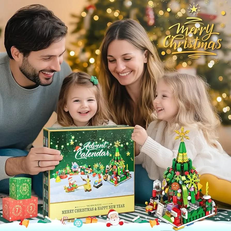 CUBEVENT – Building Block Advent Calendar for Daily Play
