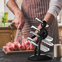 BladeVault - Artistic Humanoid Knife Organizer with Secure Storage 1