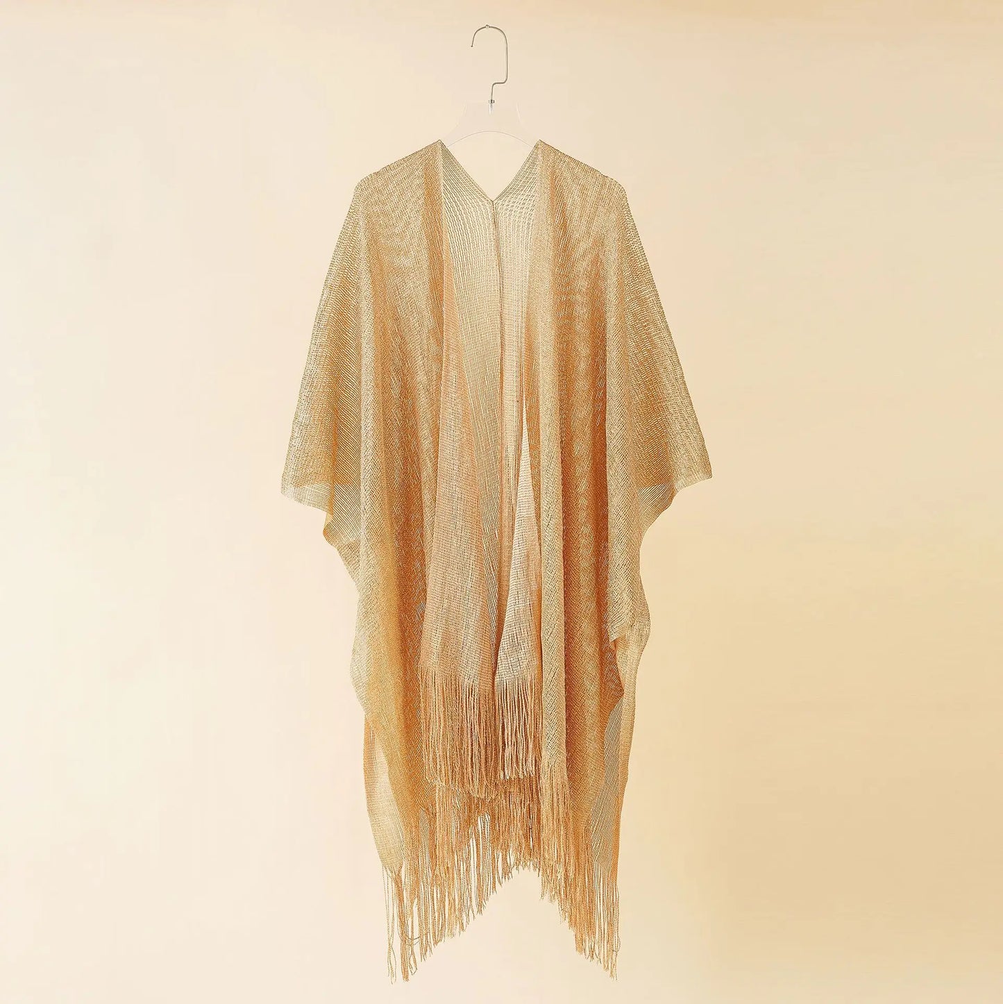Bohemian Beach Cover Up Kimono & Sarong Set for Women - Lightweight Chiffon 12