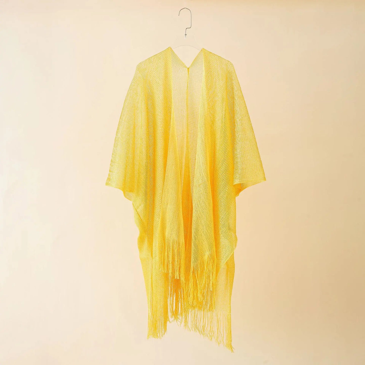 Bohemian Beach Cover Up Kimono & Sarong Set for Women - Lightweight Chiffon 13