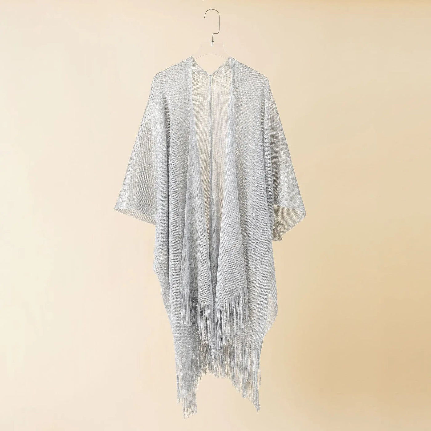 Bohemian Beach Cover Up Kimono & Sarong Set for Women - Lightweight Chiffon 3