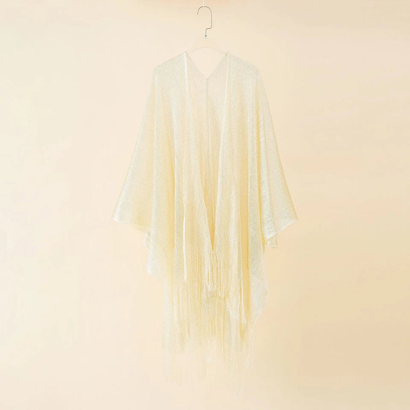 Bohemian Beach Cover Up Kimono & Sarong Set for Women - Lightweight Chiffon 7
