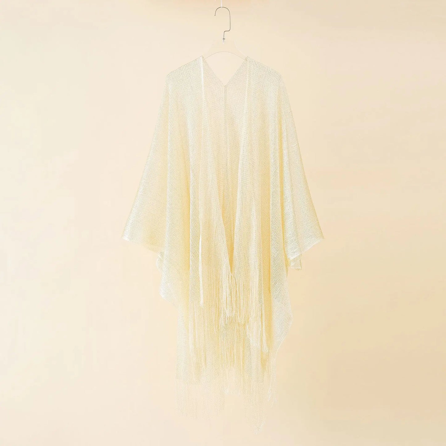 Bohemian Beach Cover Up Kimono & Sarong Set for Women - Lightweight Chiffon 7
