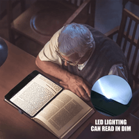 Bright Focus - 3x LED Lighted Magnifying Glass for Comfortable Reading 1